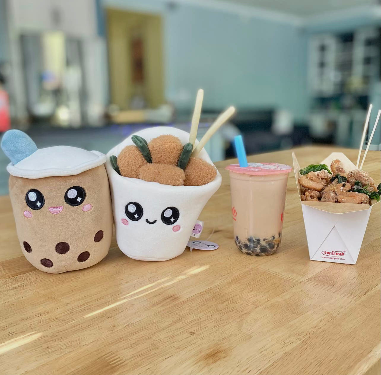 Boba tea outlets plushie